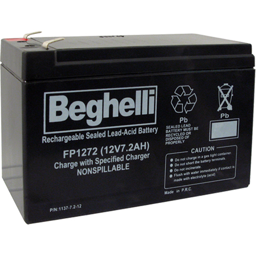 Sealed Lead Acid Batteries, 12 V, 7.2 Ah Dufferin Supply