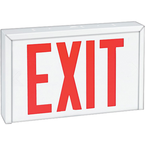 Enseignes sortie Stella - Exit, DEL, 12" lo x 12" la, Anglais Dufferin Supply