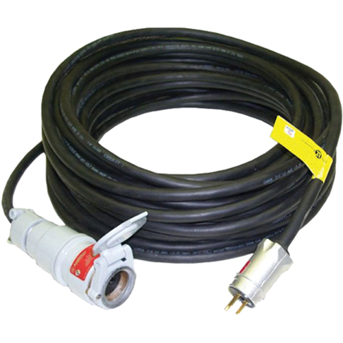 Heavy-Duty Neoprene Extension Cords, Indoor/Outdoor, SOOW, 12/3 AWG, 15 A, 50' Dufferin Supply