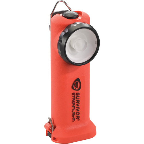 Survivor&reg; Flashlight, LED, Rechargeable/AA Batteries, Nylon Polymer Dufferin Supply