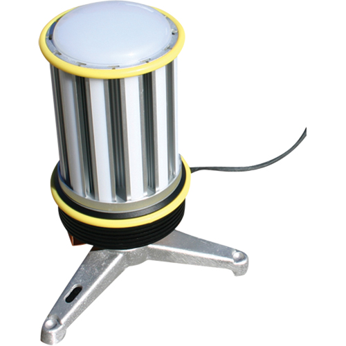 Lampe &agrave; couverture large Beacon 360 avec support pour plancher, DEL, 120 W, 13 000 lumens, Boîtier en Aluminium Dufferin Supply