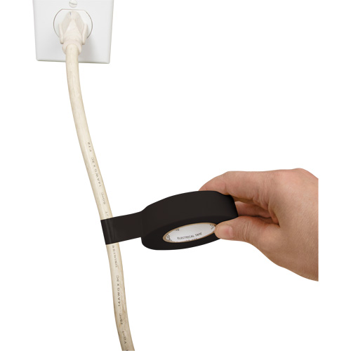 Ruban isolant, 19 mm (3/4") x 18 m (60'), Noir, 7 mils Dufferin Supply