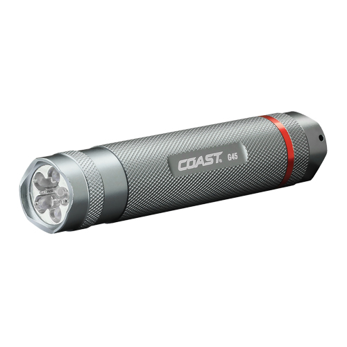 Lampe de poche G45 Coast, DEL, 385 lumens, Piles AAA Dufferin Supply