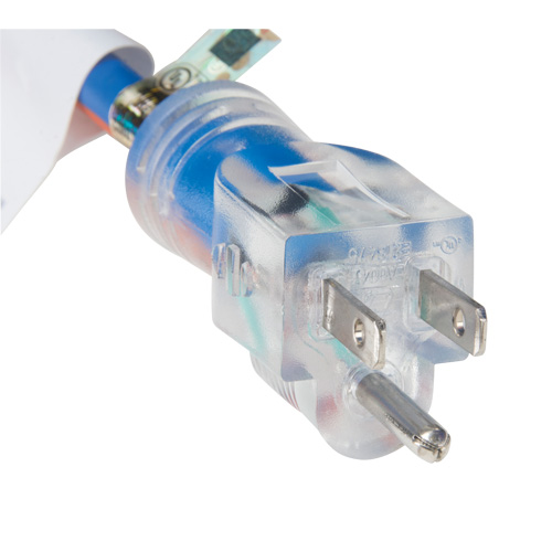 Cordon rallonge en caoutchouc TPE avec indicateur lumineux, Toutes saisons, SJEOW, AWG 14/3, 15 A, 3 prise(s), 25' Dufferin Supply