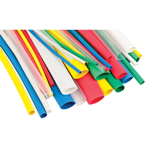 Heat Shrink Tubing, Thin Wall, 1/2', 0.25" (6.35mm) - 0.25" (6.35mm) Dufferin Supply