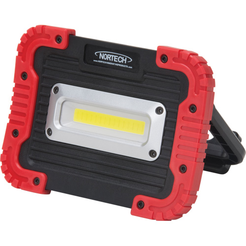 Portable Work Light, LED, 10 W, 1000 Lumens, Plastic Housing Dufferin Supply
