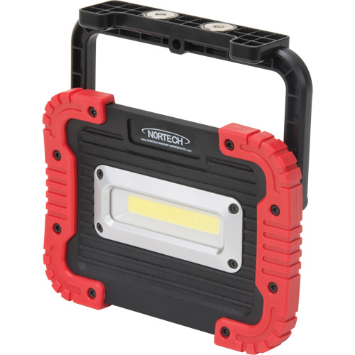 Portable Work Light, LED, 10 W, 1000 Lumens, Plastic Housing Dufferin Supply