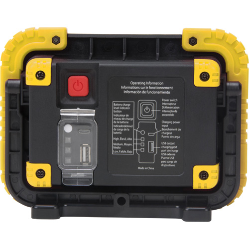 Lampe de travail portative, DEL, 10 W, 1000 lumens, Boîtier en Plastique Dufferin Supply