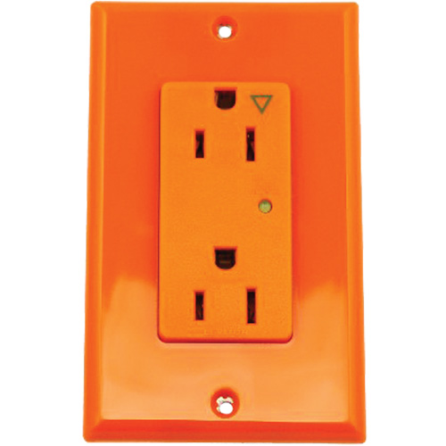 Prise isol&eacute;e avec protection contre les surcharges Decora Dufferin Supply