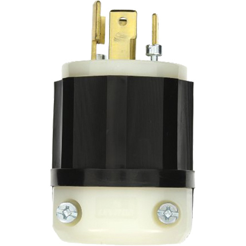 Industrial Grade Locking Plug, Nylon, 30 Amps, 347 V/600 V, L20-30P Dufferin Supply