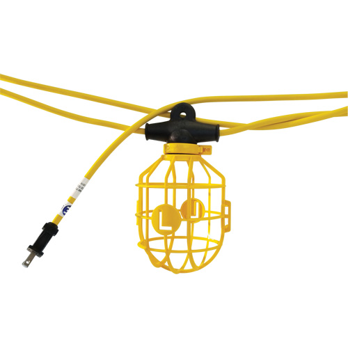 Heavy-Duty Moulded Stringlights, 5 Lights, 600" L, Plastic Housing Dufferin Supply