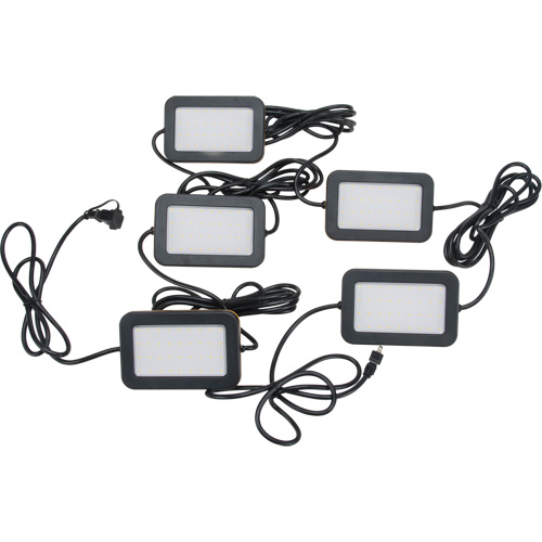 Chaîne de baladeuses DEL, 5 Lumi&egrave;res, 50' lo, Boîtier en Plastique Dufferin Supply