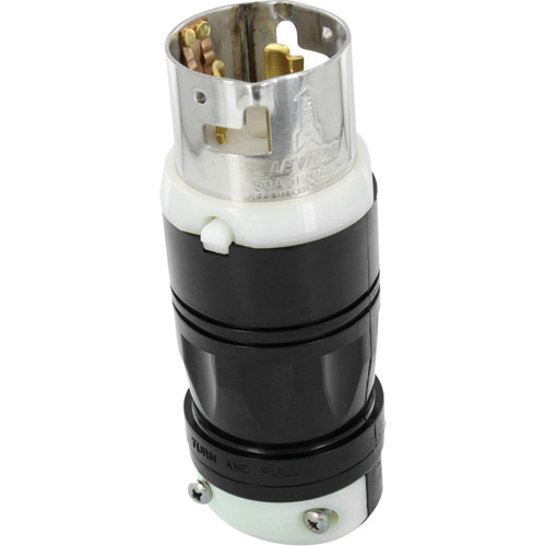 Prise verrouillable de style californien, Nylon, 50 A, 120 V/250 V, Non-NEMA Dufferin Supply