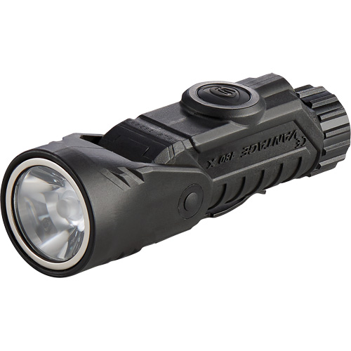 Vantage&reg; 180 X Multi-Fuel Helmet/Right Angle Flashlight, LED, Rechargeable/CR123A Batteries, Nylon Polymer Dufferin Supply