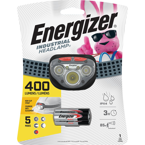 Vision HD+ Focus Headlight, LED, 400 Lumens, 3 Hrs. Run Time, AAA Batteries Dufferin Supply