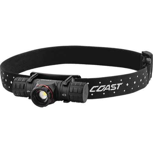 Lampe frontale XPH30R, DEL, 1000 lumens, 41 hres de fonctionnement, piles Rechargeable/CR123 Dufferin Supply
