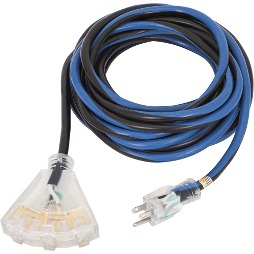 JLEC-1425 Contractor Grade Extension Cord, Indoor/Outdoor, SJTOW, 14 AWG, 15 A, 25' Dufferin Supply