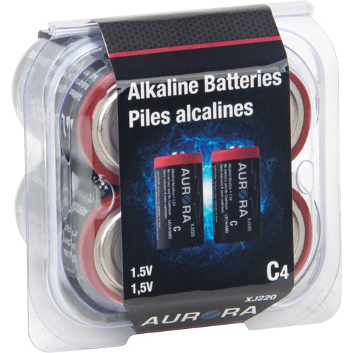 Piles alcalines industrielles, C, 1,5 V Dufferin Supply
