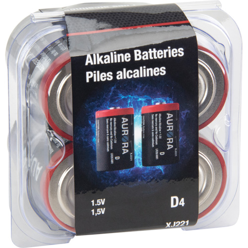 Industrial Alkaline Batteries, D, 1.5 V Dufferin Supply