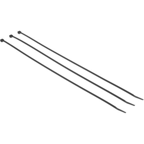 Steel Barb Cable Tie, 7-3/10" Long, 50 lbs. Tensile Strength, Black Dufferin Supply