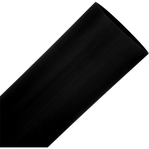 Tube noir thermor&eacute;tractable, Paroi mince, 100', 0,75" (19,05 mm) - 1,5" (38,1 mm) Dufferin Supply
