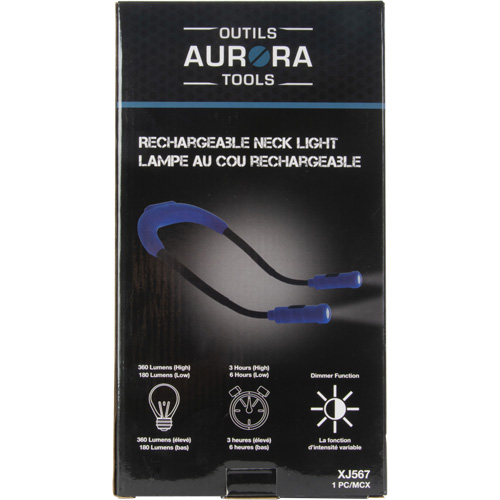 Lampe de travail, Lampe tour de cou, Rechargeable, 300 lumens Dufferin Supply
