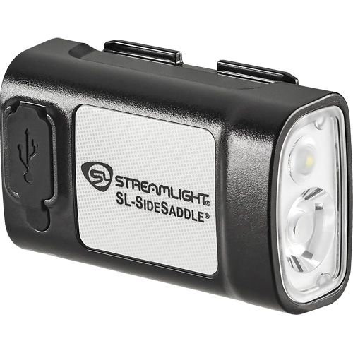 SL-SIDESADDLE&reg; USB Hardhat & Helmet Light, LED, 350/320/400 Lumens, 6.25/7/5 Hrs. Run Time, Rechargeable Batteries Dufferin Supply