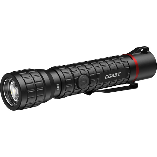 G40R Waterproof Flashlight with Twist Focus, LED, 650 Lumens, Rechargeable Batteries Dufferin Supply