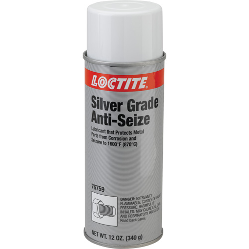 Silver Grade Anti-Seize, Aerosol Can, 1600°F (871°C) Max. Temp. Dufferin Supply