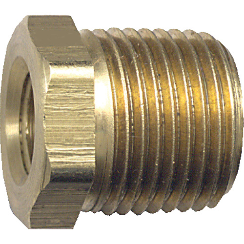 R&eacute;duction m&acirc;le-femelle pour tuyau, 3/8" x 1/4", NPT x FPT, Laiton Dufferin Supply