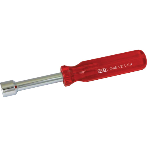 SAE Nut Driver, 1/2" Drive, 7" L Dufferin Supply