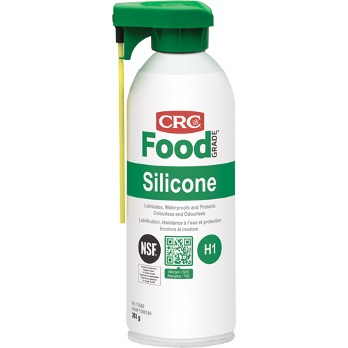Lubrifiants au silicone pour la transformation alimentaire, Canette a&eacute;rosol Dufferin Supply
