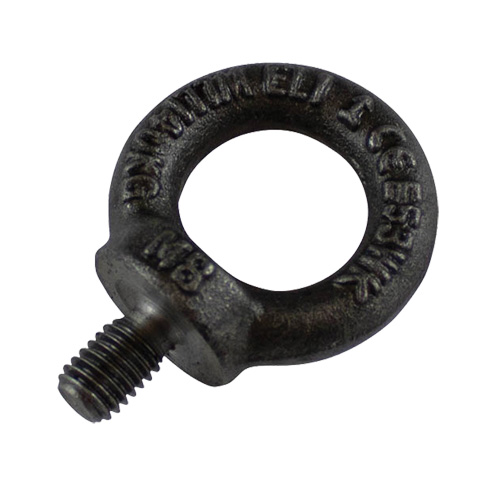 Eye Bolt, 1/8" Dia., 1/2" L, Uncoated Natural Finish, 300 lbs. (0.15 tons) Capacity Dufferin Supply