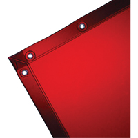 Rideau pour soudure, 72" x 72", Orange Dufferin Supply