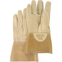 Softouch Welding Gloves, Pigskin Leather, Size Medium Dufferin Supply