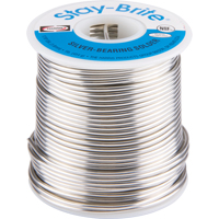 Stay-Brite&reg; Solders, Lead-Free, 96% Tin 4% Silver, Solid Core, 0.0625" Dia. Dufferin Supply