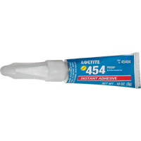 454 Prism&reg; Instant Adhesive Gel, Clear, Tube, 3 g Dufferin Supply