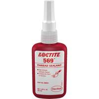 Scellant &agrave; filet hydraulique 569, Bouteille, 50 ml, -54° C - 149° C/-65° F - 300° F Dufferin Supply