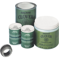 Clover Silicon Carbide Grease Mix, 1200 Grit, Silicon Carbide, 1 lb. Dufferin Supply