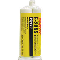 &eacute;poxyde Hysol E-20NS, Deux composants, Cartouche double, 120 g, Havane Dufferin Supply