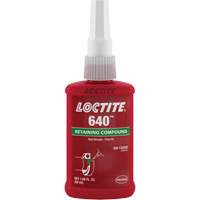 Retaining Compound 640 Medium Strength/High Temperature, 50 ml, Bottle, Green Dufferin Supply