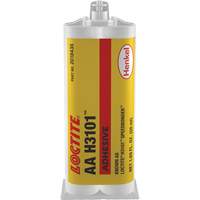 Adh&eacute;sif Speedbonder H3101, Deux composants, Cartouche double, 50 ml, Transparent Dufferin Supply