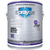 WL740 Zinc-Rich Galvanizing Compound, Gallon Dufferin Supply