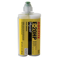 Adh&eacute;sifs structuraux &agrave; s&eacute;chage rapide E-20P, 200 ml, Cartouche double, Deux composants, Blanc Dufferin Supply