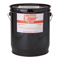 Adh&eacute;sifs structuraux &agrave; s&eacute;chage rapide E-20P, 5 gal., Seau, Deux composants, Blanc Dufferin Supply