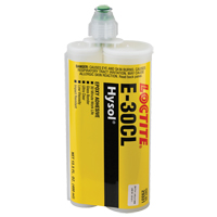 Adh&eacute;sif structurel pour le verre E-30CL, 200 ml, Cartouche double, Deux composants, Ultra clair Dufferin Supply