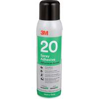 20 Heavy Duty Spray Adhesive, Clear, Aerosol Can Dufferin Supply