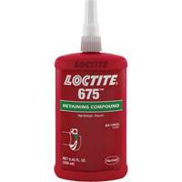 Loctite&reg; 675 Threadlocker, 250 ml, Bottle, Green Dufferin Supply