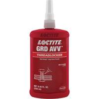 Letter Grade AVV Threadlocker, Red, High, 250 ml, Bottle Dufferin Supply
