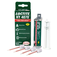 HY 4070 Structural Repair Hybrid Adhesive, Two-Part, Dual Cartridge, 11 g, Off-White Dufferin Supply